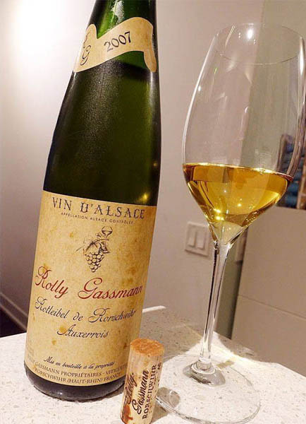 Vang Rolly Gassmann De Rorschwihr Riesling