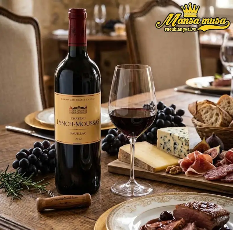 vang pháp chateau lynch moussas 2012 vang pháp chateau lynch moussas 2012