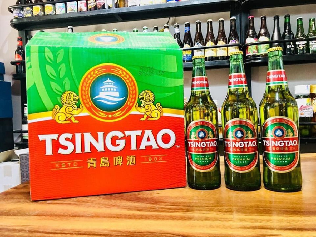 Bia Tsingtao Thanh Đảo 5% Chai 640ml