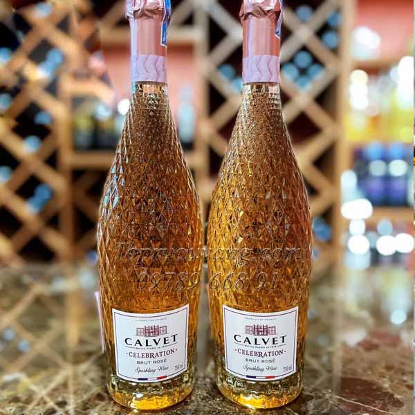 Rượu Vang Pháp Calvet Celebration Sparkling Blanc de Blanc