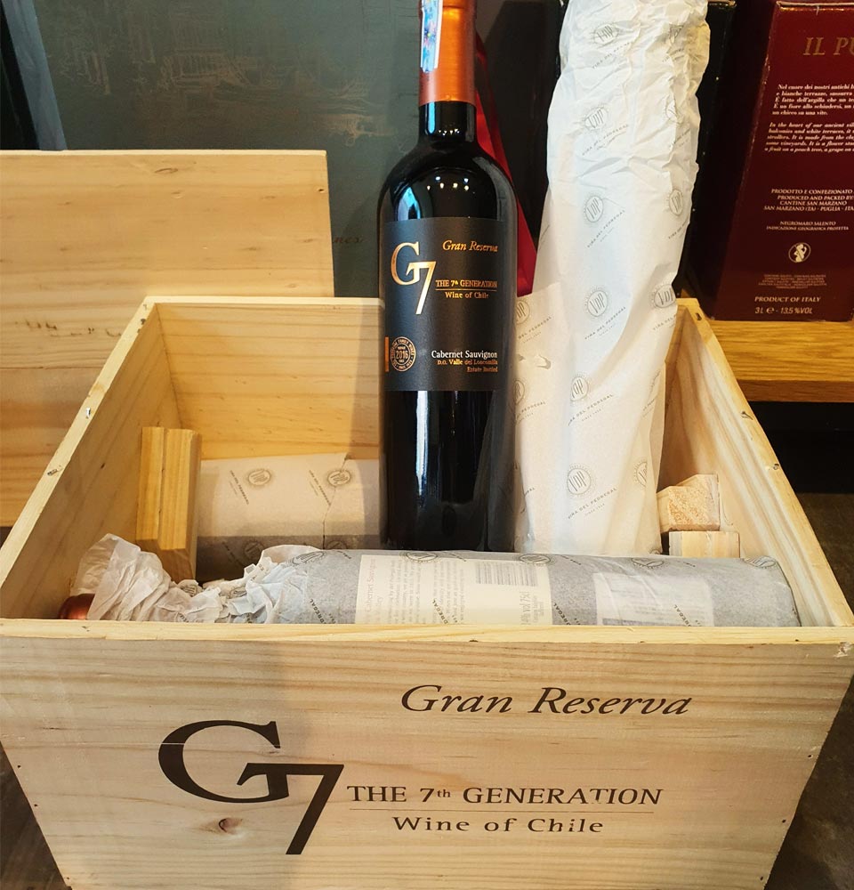 Vang G7 Gran Reserva Cabernet Sauvignon