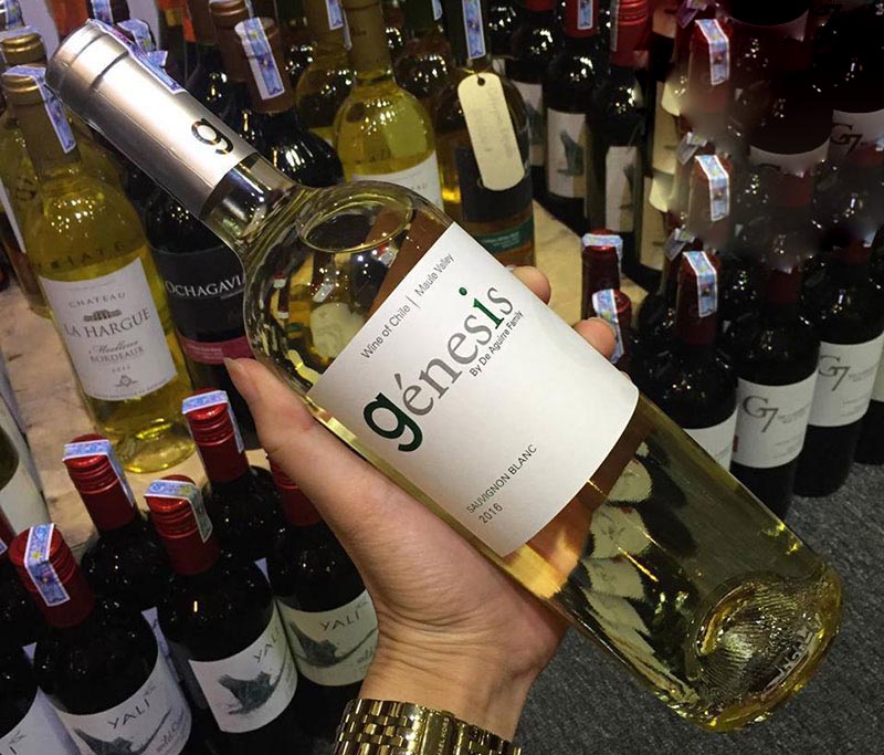 Vang Genesis Sauvignon Blanc