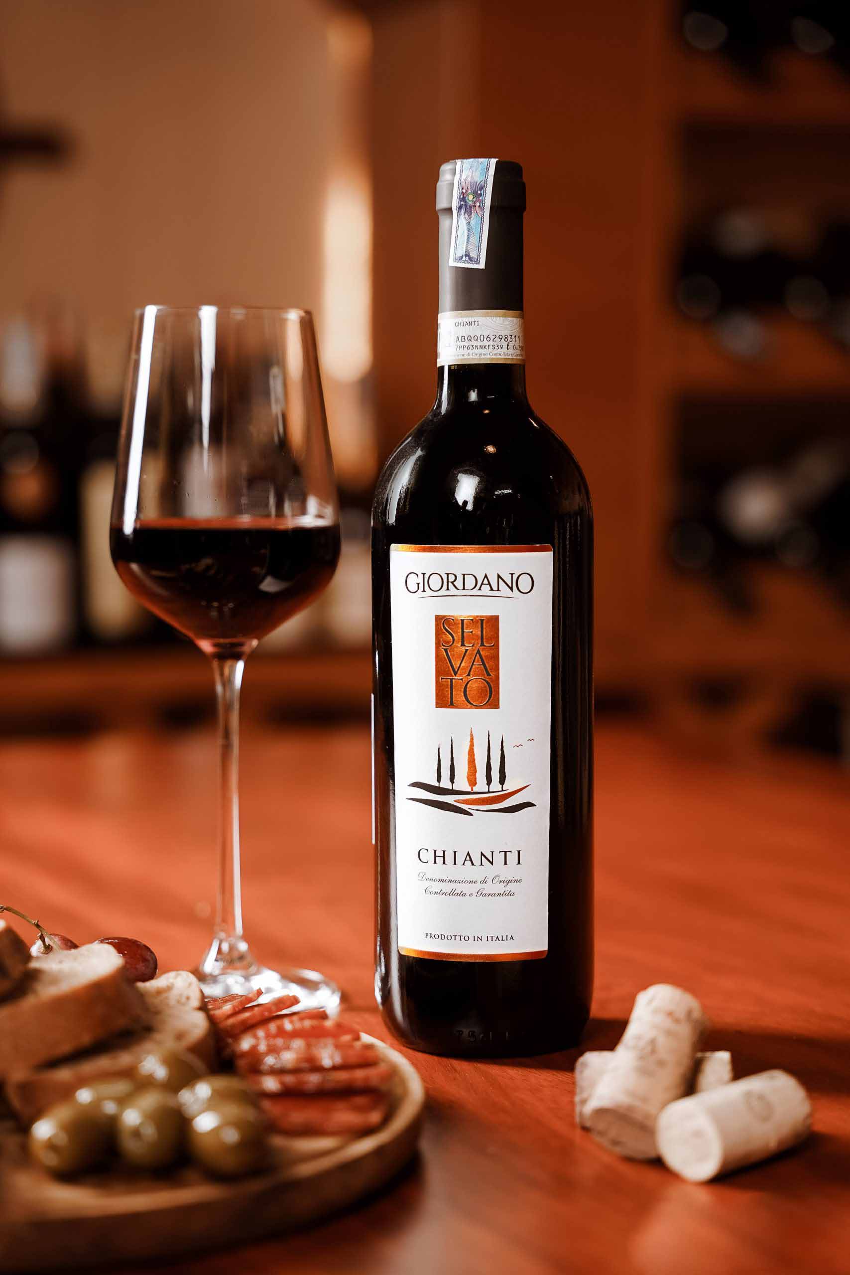 Vang Giordano Selvato Chianti DOCG