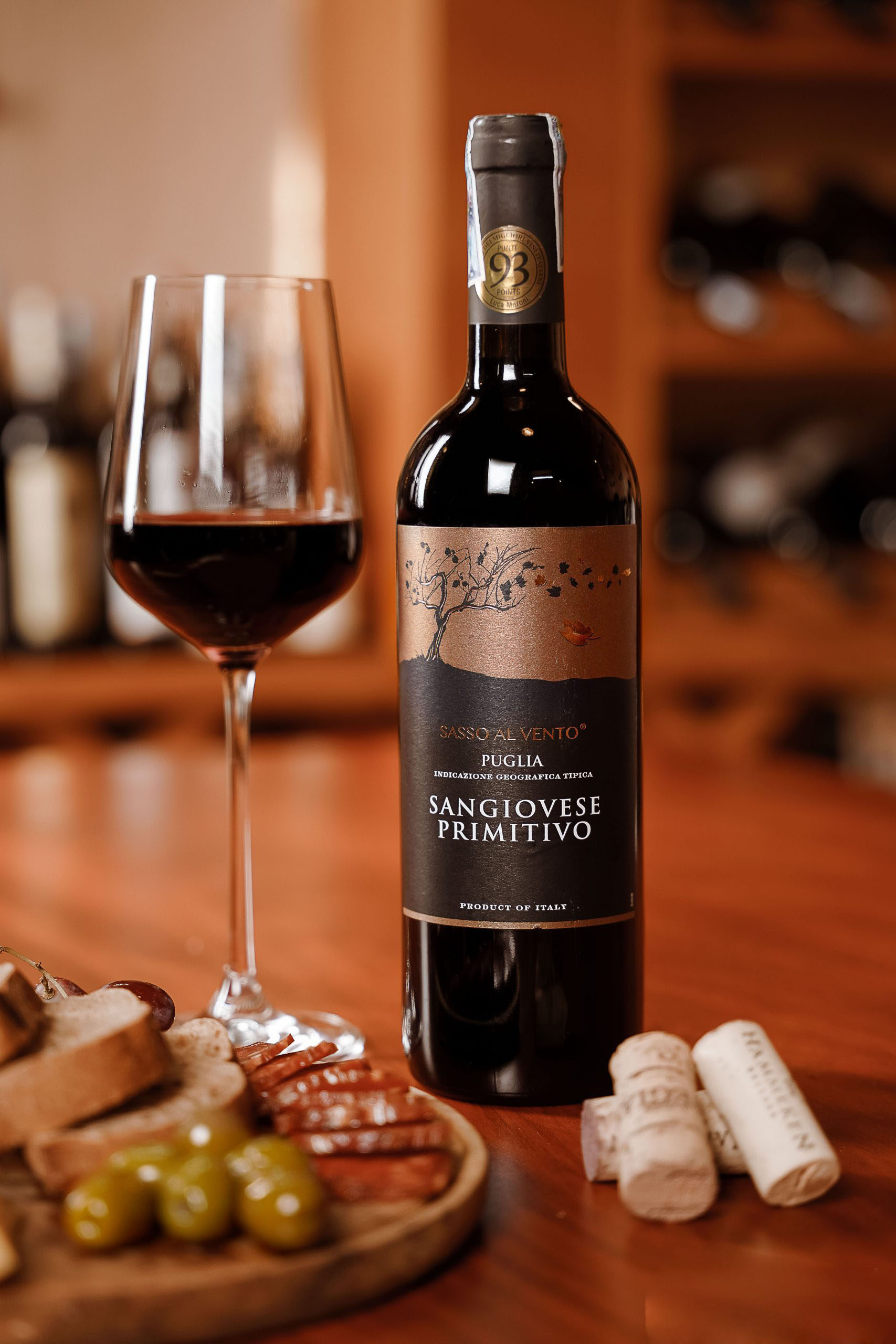 Vang Sasso Al Vento Sangiovese Primitivo IGT