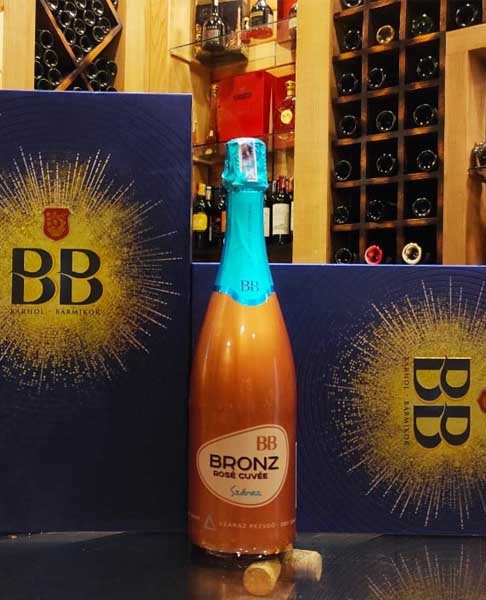 Rượu Vang BB Bronz Rosé Cuvée Sparkling Wine