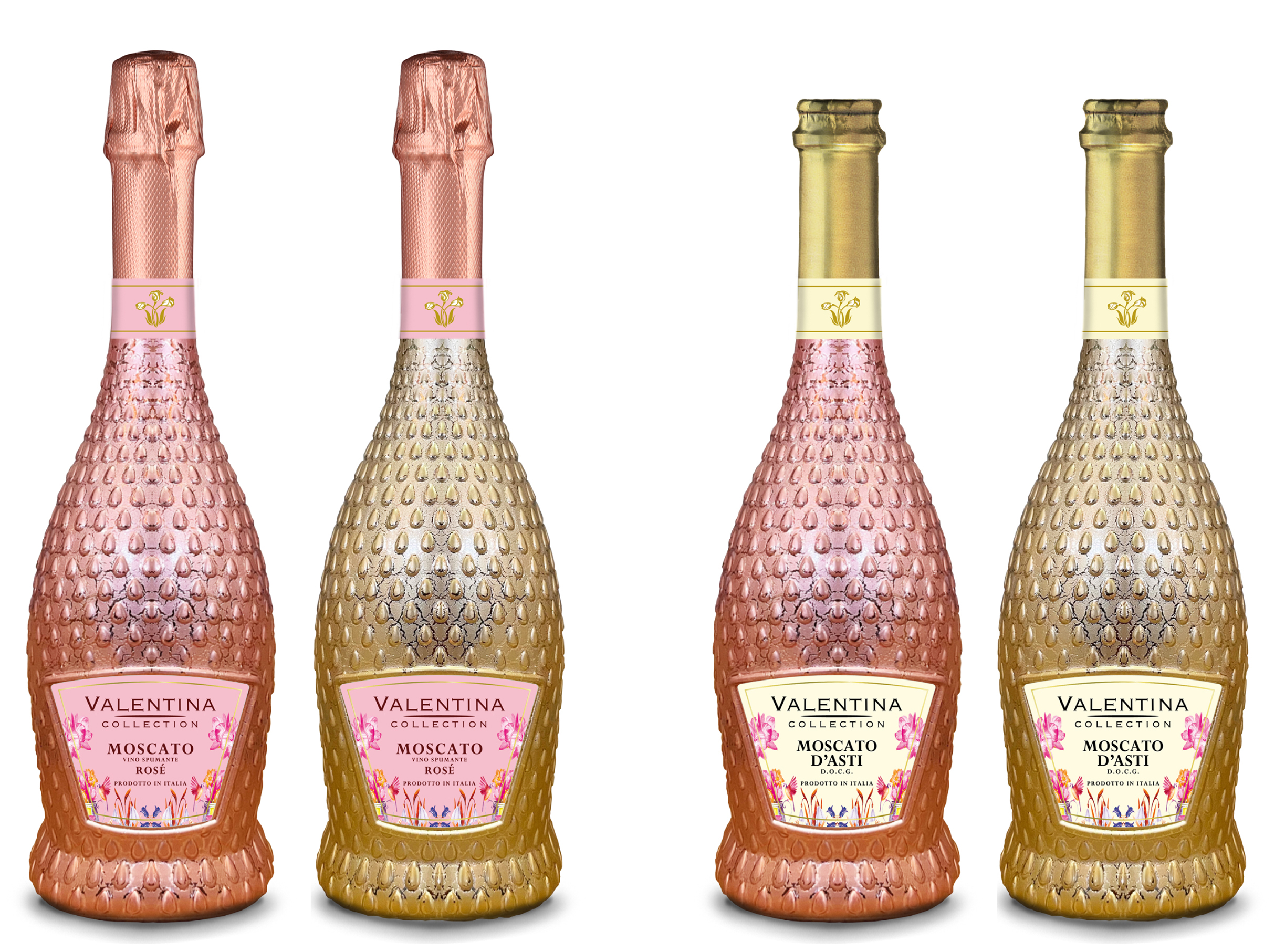 Rượu spakling Valentine collection moscato rose