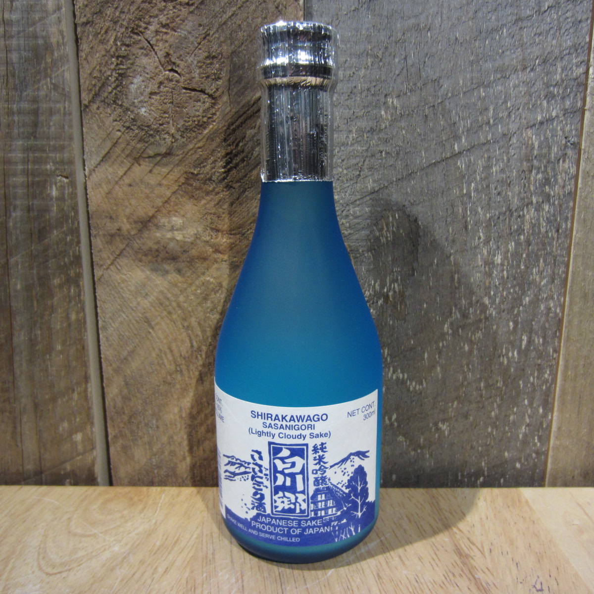 Sake Junmai Ginjo Shirakawago Sasanigori 15% 300ml -1