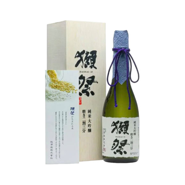 sake dassai 23 (wooden box) 720ml