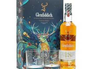 rượu whisky glenfiddich 18 năm - hộp quà tết 2022