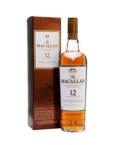 rượu whisky macallan 12 năm sherry oak - mẫu cũ