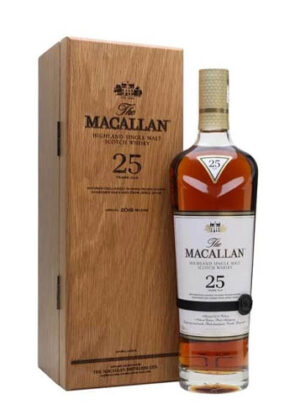 rượu whisky macallan 25 năm - sherry oak