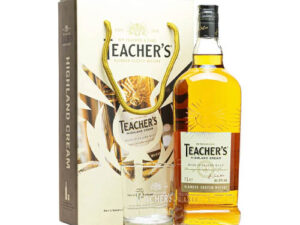 rượu whisky teacher's 1l - hộp quà tết 2022