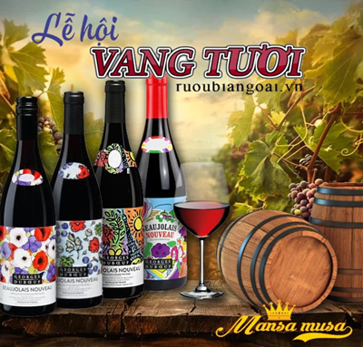 Lễ hội vang tươi Beaujolais Nouveau 2022