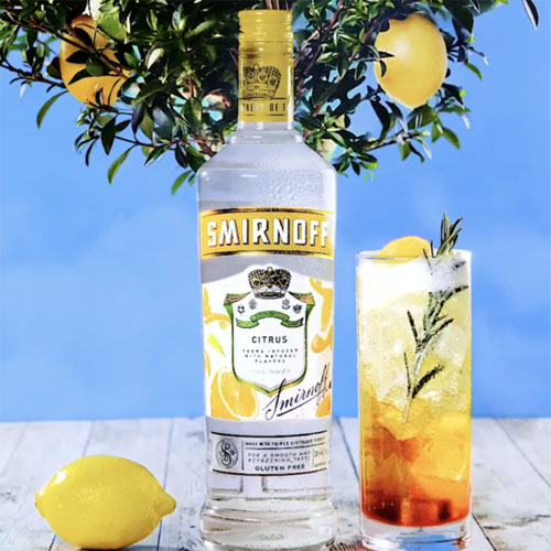 Rượu Smirnoff Vodka Citrus