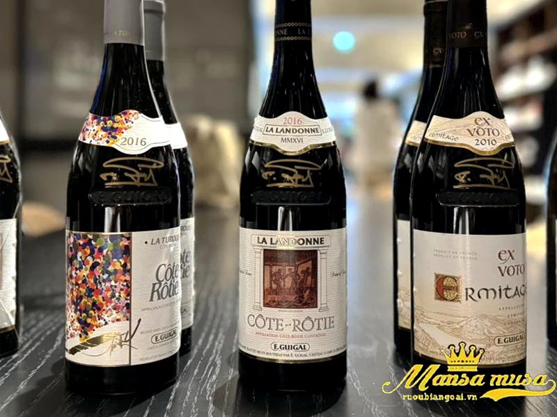 Vang pháp guigal, la landonne, cote rotie 2014