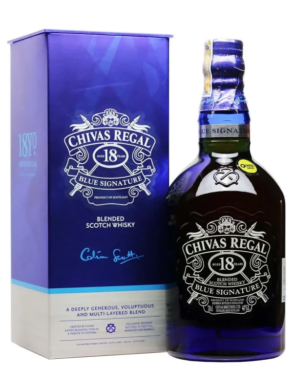 Rượu chivas 18 blue