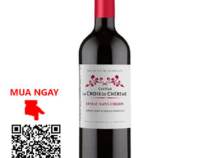 rượu vang pháp château la croix de chereau