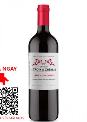 rượu vang pháp château la croix de chereau