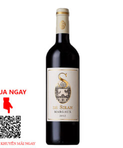 Rượu Vang Pháp De Siran Margaux 2017