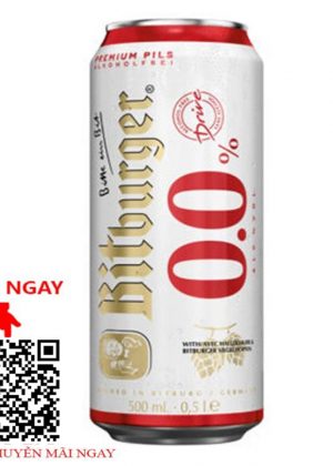 bia đức bitbuger 0% - lon 500ml