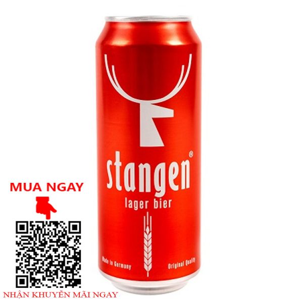 bia đức stangen lager 5.4% - lon 500ml