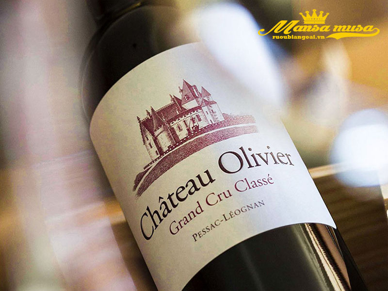 rượu vang chateau olivier grand cru classe