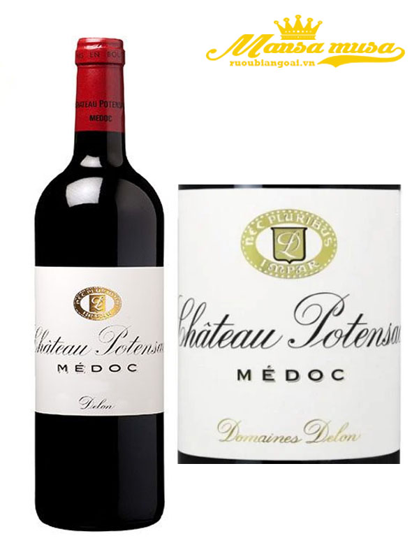 rượu vang chateau pontensac medoc 2015