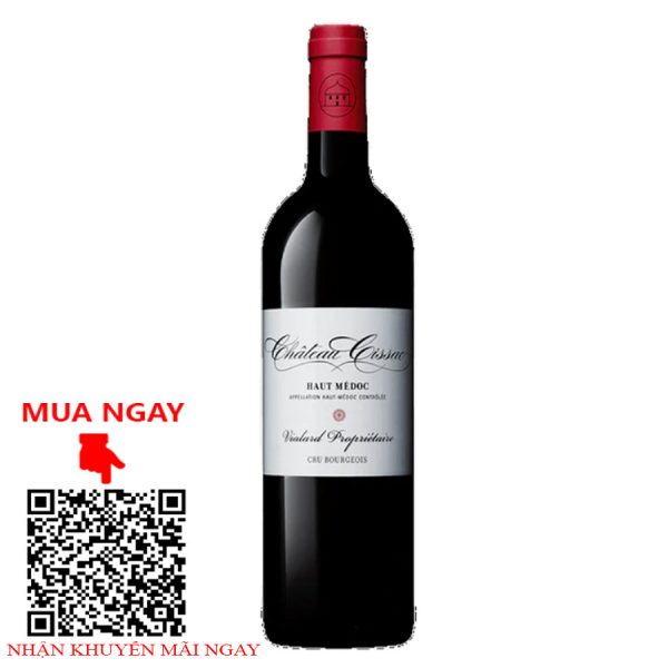 rượu vang pháp chateau cissac cru bourgeois superieur haut médoc