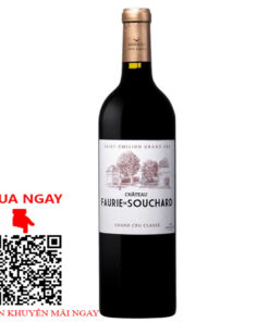 rượu vang pháp chateau faurie de souchard 2018