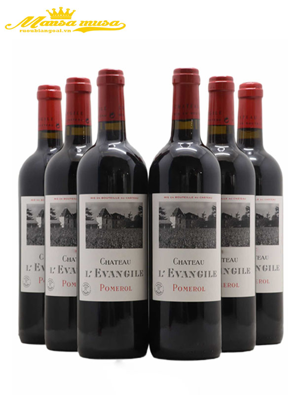 rượu vang pháp chateau i'evangile pomerol 2016