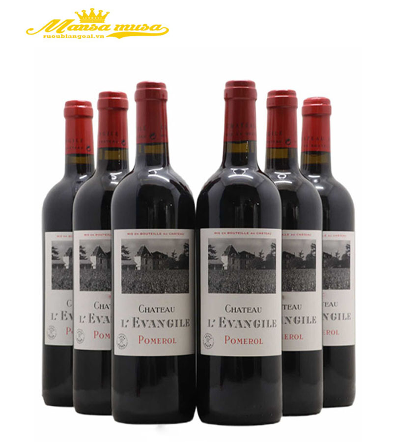 rượu vang pháp chateau i'evangile pomerol 2016 rượu vang pháp chateau i'evangile pomerol 2016