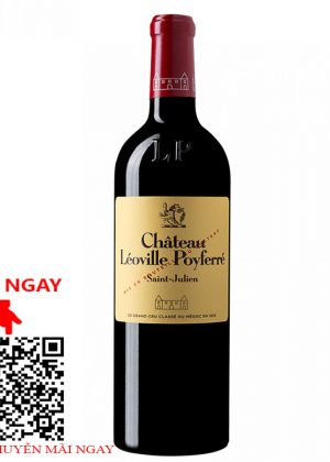 rượu vang pháp chateau leoville poyferre 2014