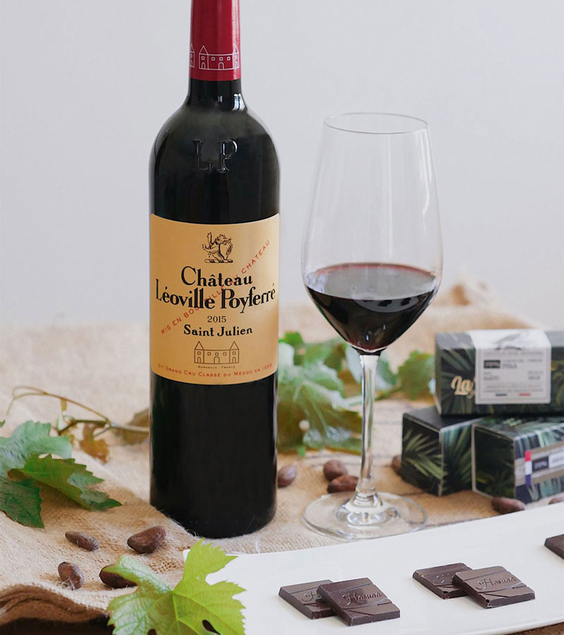 rượu vang pháp chateau leoville poyferre 2014