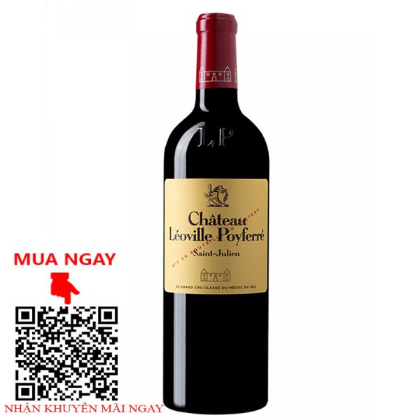 rượu vang pháp chateau leoville poyferre 2014