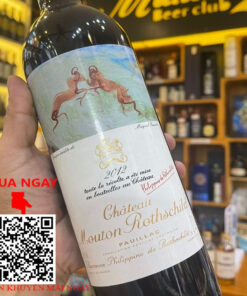 rượu vang pháp chateau mouton rothschild 2012