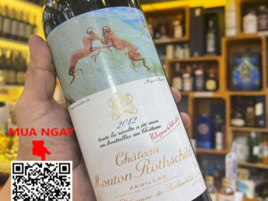 rượu vang pháp chateau mouton rothschild 2012