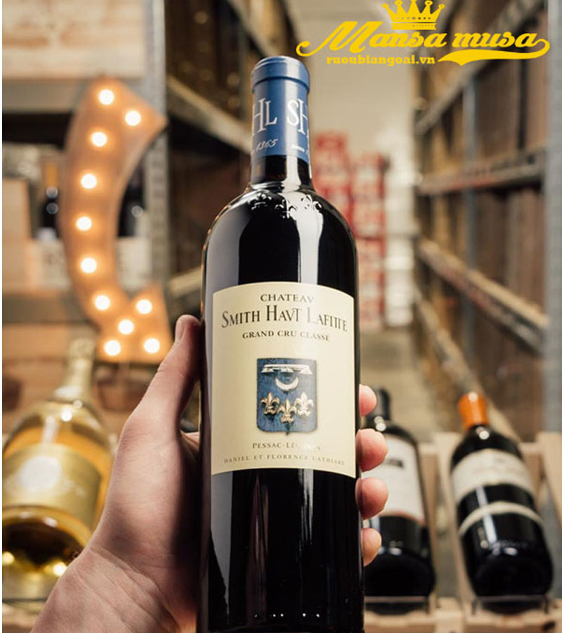 rượu vang pháp chateau smith haut lafitte rouge 2016