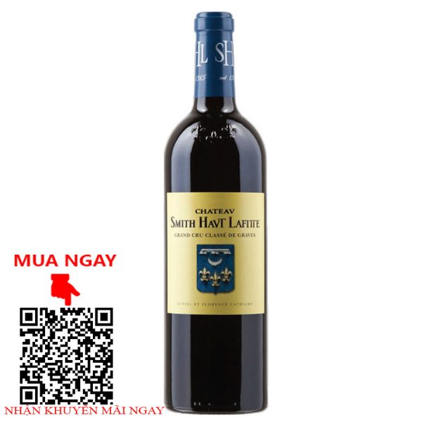 rượu vang pháp chateau smith haut lafitte rouge 2016