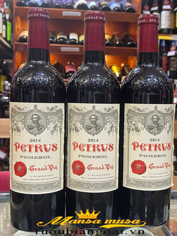 rượu vang pháp chateau petrus pomerol 2014 