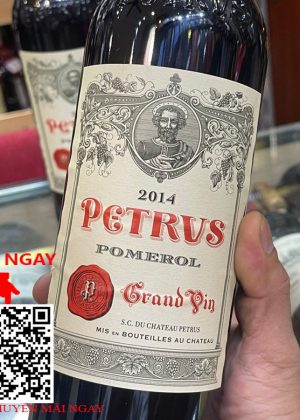 rượu vang pháp chateau petrus pomerol 2014