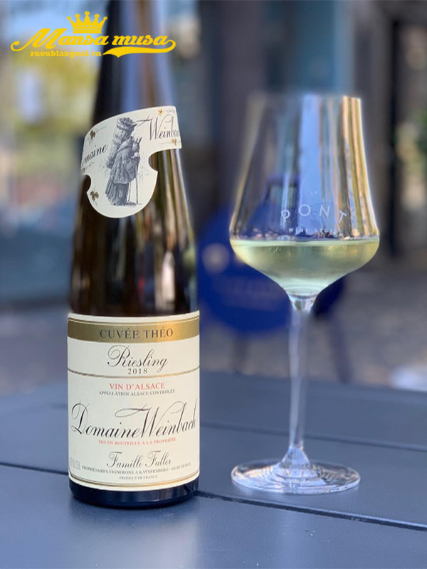 rượu vang pháp domaine weinbach cuvée théo riesling