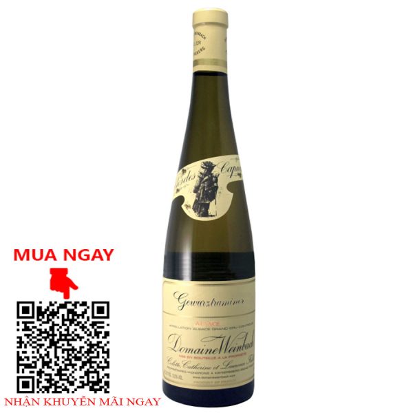 rượu vang pháp domaine weinbach gewurztraminer