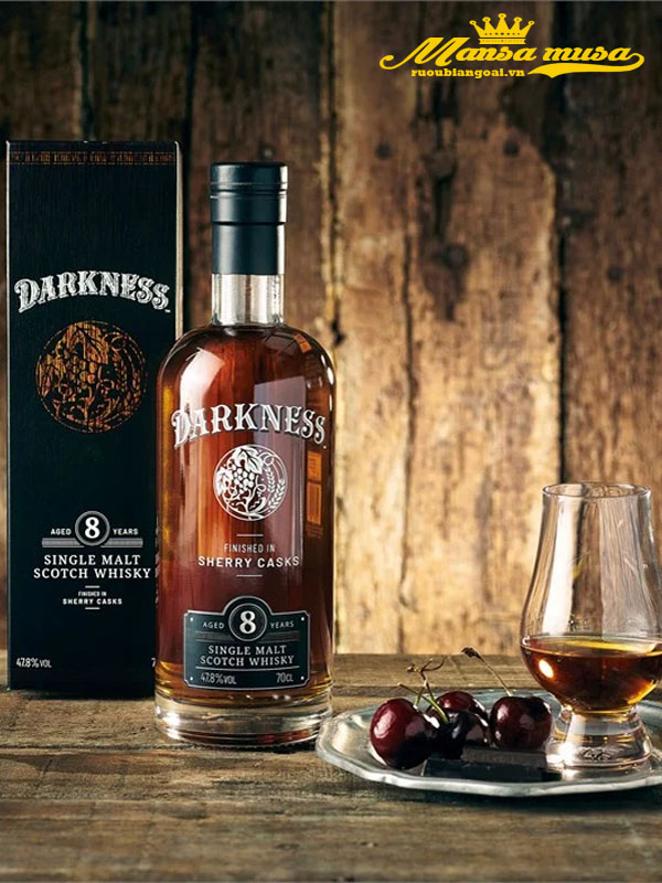 rượu whisky darkness 8 year 