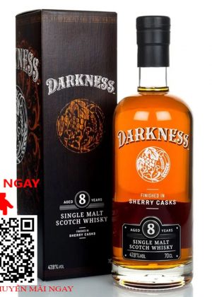 rượu whisky darkness 8 year