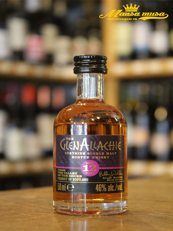 rượu whisky glenallachie 12 swsw miniatures