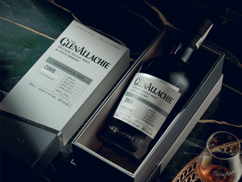 rượu whisky glenallachie 2008 px hogshead cask no.6521