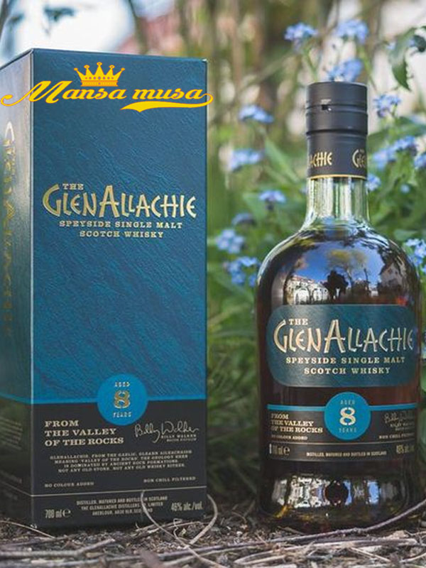 rượu whisky glenallachie 8y 46% - chai 700ml