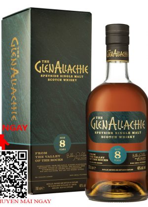 rượu whisky glenallachie 8y 46% - chai 700ml