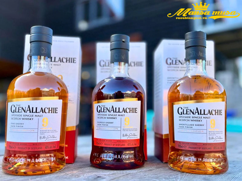 rượu whisky glenallachie 9 amontillado sherry cask finish