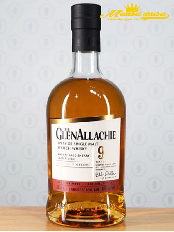 rượu whisky glenallachie 9 amontillado sherry cask finish